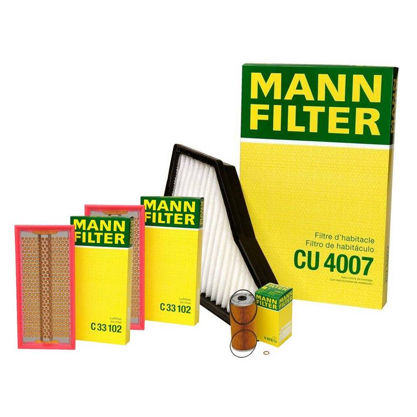 Mercedes Filter Service Kit 119180000967 - MANN-FILTER 3725028KIT